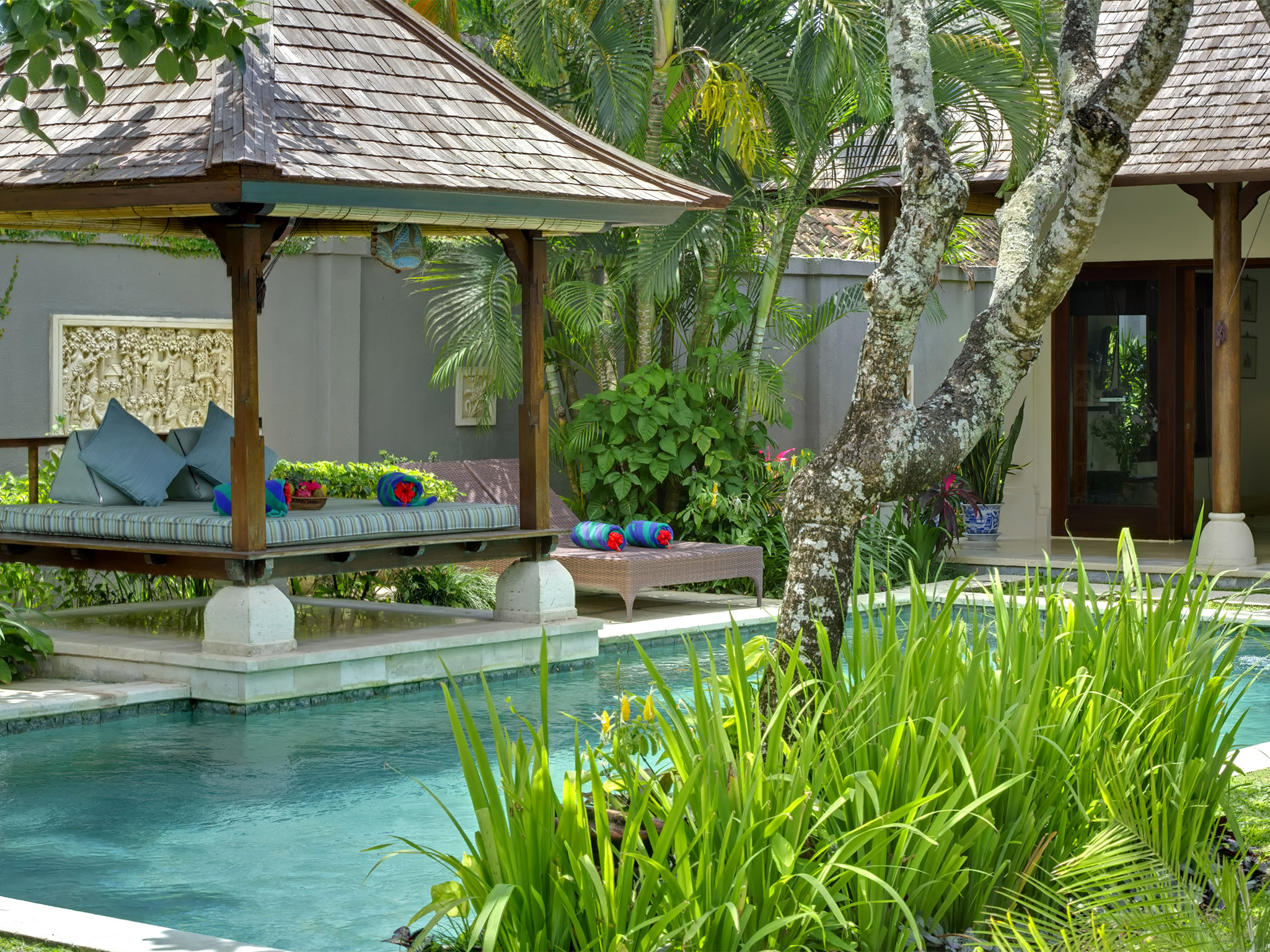 Villa Kedidi - Pool, balé and master suite - Villa Kedidi, Canggu, Bali
